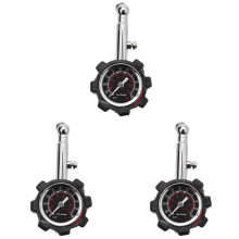 3X Car 100Psi Multi-Function Tire Pressure Gauge Tire Pressure Monitoring Meter Tire Pressure Gauge