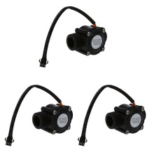 3X 1-60L/Min 5-24V Effet Hall Capteur de Debit D'Eau Compteur FS300A