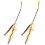 2X High Volume Industrial with Rubber Guard Flow Nozzle, Pneumatic Dust Cleaning Tool for Compressor Accessories 1