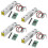 Digitale Load Cell Gewichtssensor-8 Sets 1KG Load Cell HX711 AD Weighhit Versterker Module Druksensor Cel Versterker 2