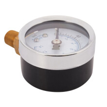 2X Ts-40-14 Bar 0-200 Psi 0-14 Bar Tryckmätare 1/8  Npt Manometer Luftkompressor Hydraulisk Vakuummätare