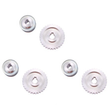 6Pcs Metal Synchronous Pulley Gear Motor Belt Gear Drive Wheel Gear S/N Cj0618 Lathe Gears , Cutting Machine Gears