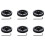 6set 200X6mm Industrial Aluminum Rubber Measuring Rotary Encoder Meter Wheel 1