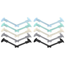 20 Pcs 150 mm Plastic Caliper Vernier Caliper Double Scale Sliding Gauge Measuring Tool for Student Office 5 Colors