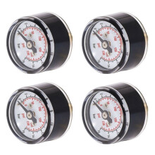 4X Scuba Diving PCP Air Micro-Pressure Gauge Manometer Manometer 16Bar,1/8 NPT-Gänga