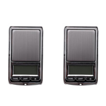 2X 200g/0.01g Dual-Range High-Precision Jewelry Scale Portable Pocket Gold Jewelry Scale Electronic Scale