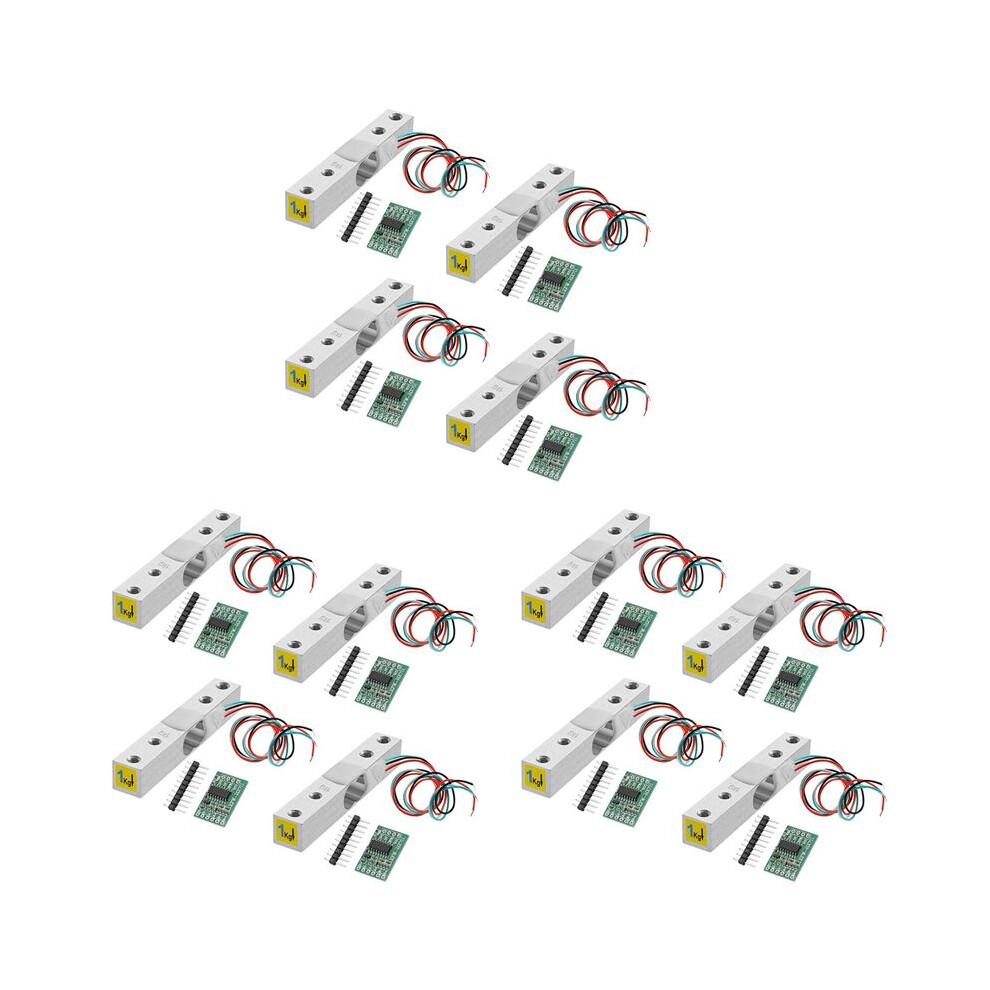 3X Digital Load Cell Weight Sensor-4 Sets 1Kg Load Cell Hx711 Ad Weighit Amplifier Module Pressure Sensor Cell Amplifier 6031146264074