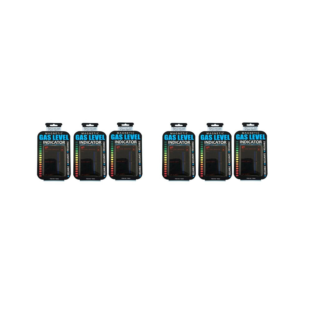 2X Magnetic Gas Cylinder Tool Tank Level Indicator Propane Butane Lpg Fuel Gauge Caravan Bottle Temperature Measuring 6033887310270