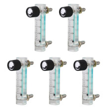 5X 0.1-1.5LPM 1.5L Oxygen Flow Meter Flowmeter with Control Valve for Oxygen Air Gas