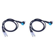 2X Diktemeter Sonde Kabeltransducer Diameter 10 mm / 5 MHz Sonde