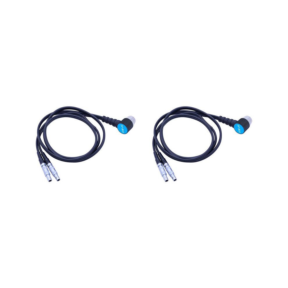 2X Ultrasonic Thickness Gauge Probe Cable Transducer Diameter 10Mm/5Mhz Probe 6033875142043