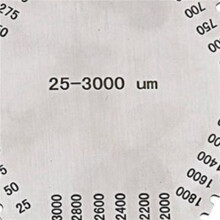 6X Jauge D'ÉPaisseur de Diaphragme Humide D'Acier Inoxydable D'Instrument de Peigne de Film Humide D'Hexagone D'Acier Inoxydable de Haute PréCision