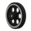4X, 200X6mm Industrial Aluminum Rubber Measuring Rotary Encoder Meter Wheel 3
