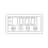 6X Digital Display Meter 0-10V 0-20MA 2-10V 4-20MA Analog Input Display Table Digital Display  with RS485 Version 5