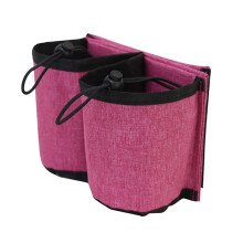 Porte-gobelet de voyage résistant et portable, sac de rangement pour bouteille de boisson, compatible avec toutes les poignées de valise