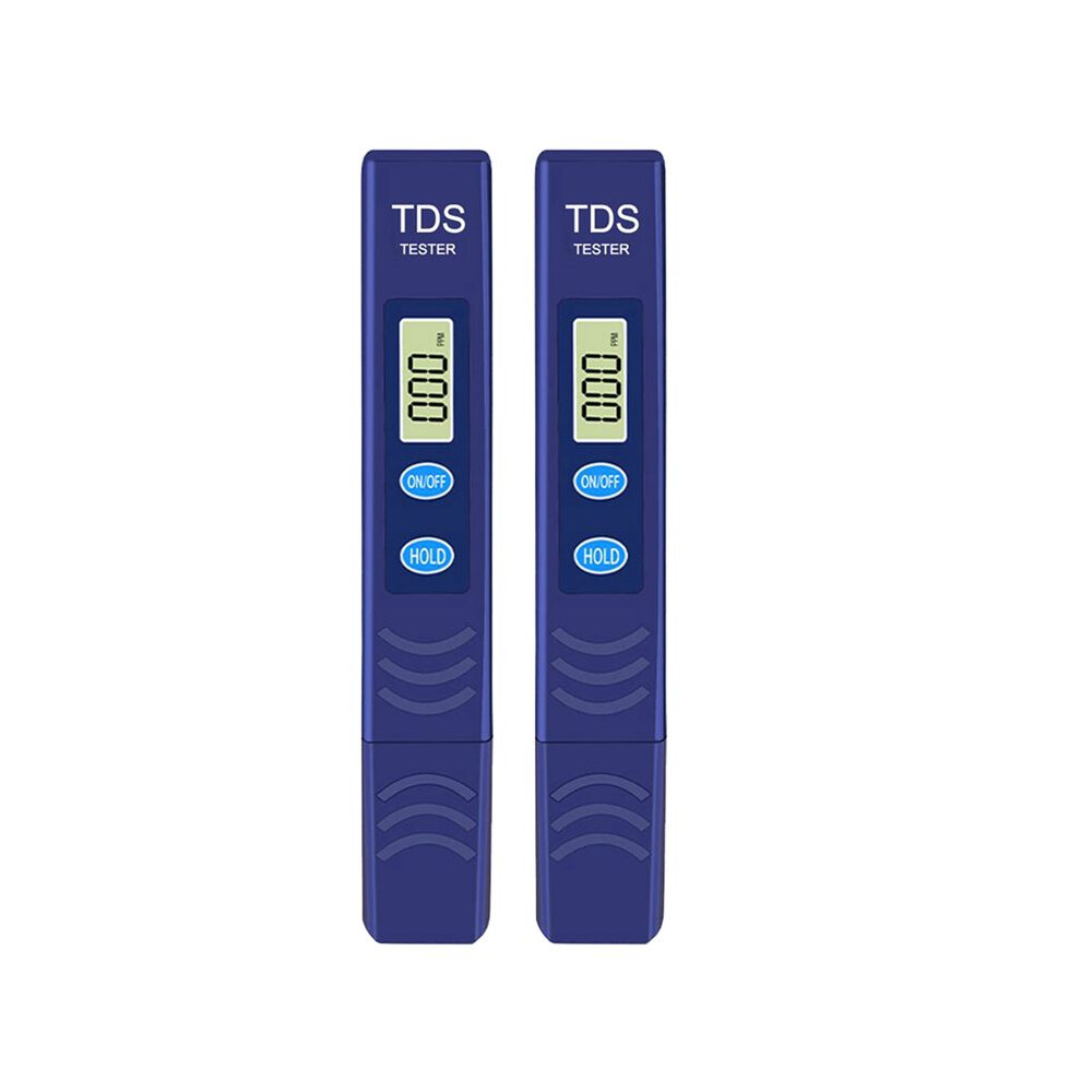 2X Tds Meter, Electronic Water Tester With 0-9990 Ppm Measurement Range,Digital Water Test Pen For Farming, Aquariums 4711779464493