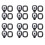 12Pcs USB Rechargeable Light for LED Beanie Hat,Replaceable Headlamp Cap DIY Hat Light for Men and Women 1