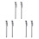 Tire Manometri per Manometri Pneumatici, Stile Penna, 6 Pezzi 2