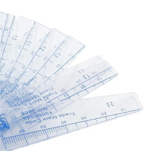 2 Pacote de Medidor de Folga de Plástico, Ferramentas de Medição de Espessura de 0,05-3mm, Medidor de Folga 25 em 1 para Medir Lacunas