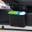 1Pcs Mini Trash Bin for Car with Lidded Design and Waterproof Feature 8