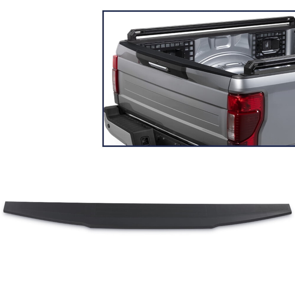 Tailgate Top Cap Molding Fit For 2017-2022 Ford F250 F350 F450 F550 Super Duty Black 9555307271918