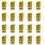 20X 3 LED Dynamo Wind  Flashlight Hand-Pressing Crank NR No Battery Torch 1