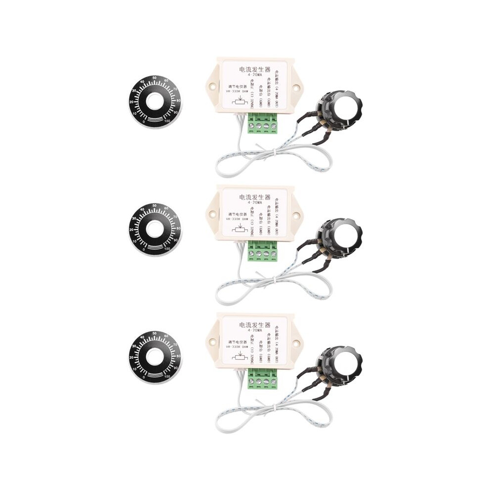 3X 4-20Ma Signal Generator 4-20Ma Current Generator Adjustable Analog Quantity Current Signal Generator Module 4713134003583