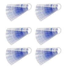 6X Plastic Feeler Gauge 0.05mm to 3mm Metric -Measuring Tool 21 Leaf