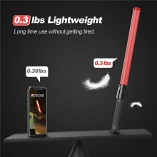 8Pack Traffic Wand 21Inch Led Traffic Control Wand Veiligheidslicht Wand met 2 Knipperstanden Luchtmarshaling Signaal Wand