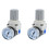 2pcs 1/4inch NPT Air Pressure Regulator, AR2000-02 Compressor Air Regulator, Air Compressor Regulator 1