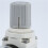 2pcs 1/4inch NPT Air Pressure Regulator, AR2000-02 Compressor Air Regulator, Air Compressor Regulator 5