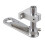 6pcs 200mm Aluminum Polyurethane Industrial Encoder Wheel Measuring Wheel with Type 20mm Aluminum Encoder Bracket 6