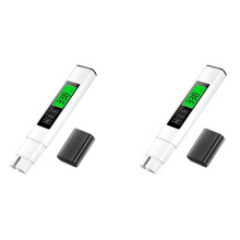 2X 3-in-1 TDS Water Quality Tester High Accuracy Digital Water Testing Kit for Drink Water Water Tester Integrated