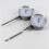 18pcs Dial Indicator Extension Stem Rod Set M2.5 Thread,10-100mm Extend Rod,Measurement for Dial & Digital Indicators 5