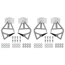2X Verlängerungsleiterschlösser Aus Aluminium, Kompatibel mit Werner, Geeignet für 28-11 Sprossenschloss-Kit, Verlängerungsleiterzubehör