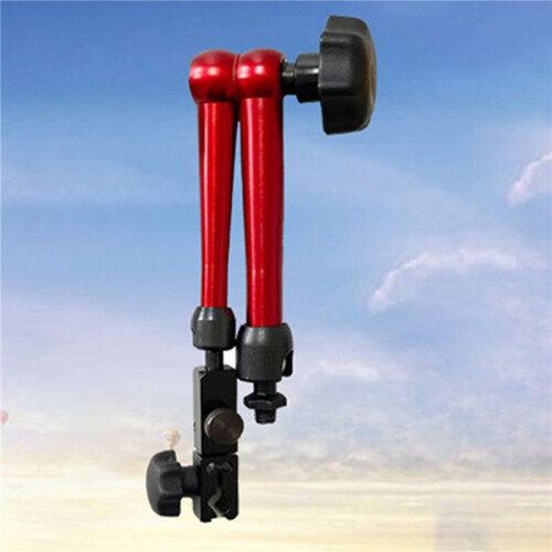 2X High Precision Flexible Universal Meter Stand Adjustable Universal Magnetic Base Stand Dial Test Indicator Tool 300mm 2