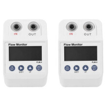 2X Digital Display Filter Water Flow Meter with Electronic Digital Display Monitor Filter Water Flow