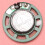 0.25 W 32 Ohm Plastic 4 Magnetic Speaker with 27 mm Diameter Green + Silver 4