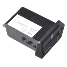 2X AC100-250V Generator Verzegelde Urenteller Teller voor Generator Boten Auto'S ATV UTV Go Carts