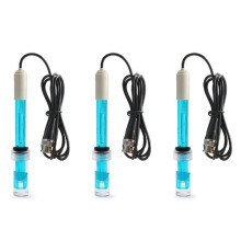 3X PH Electrode Sensor Probe Factory Industry Laboratory Pool Water Analyzer PH Meter Tester PH Probe BNC Connector