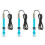 3X PH Electrode Sensor Probe Factory Industry Laboratory Pool Water Analyzer PH Meter Tester PH Probe BNC Connector 1