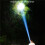 2X LED Flashlight Rechargeable Portable Flashlight Digital Display Outdoor Work Light Telescopic Zoom Flashlight 7