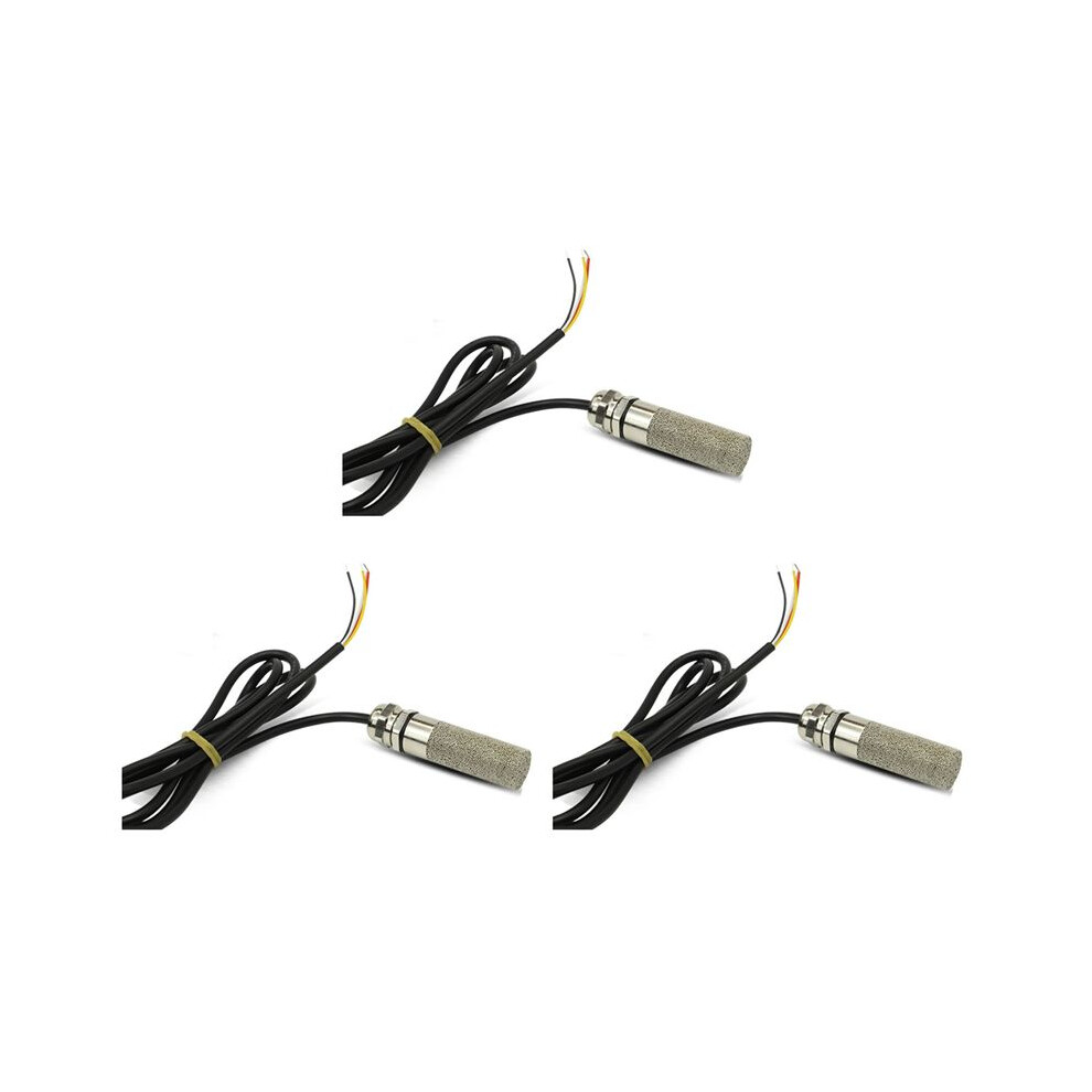 3X Dc5-28V Rs485 Temperature And Humidity Transmitter Modbus Xy-Md03 Collector Temperature And Humidity -Metal 6031146287332