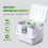 2X 60 Days USB Temperature Data Logger -30 -+60  Report with App IP67 Disposable High-Precision Recorder with Warning 3