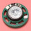 0.25 W 32 Ohm Plastic 4 Magnetic Speaker with 27 mm Diameter Green + Silver 6