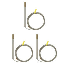 3X Sensor de Temperatura y Humedad de Metal RS485 Tubería Resistente A Altas Temperaturas Chip Industrial de Alta Precisión FG6485