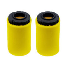 2Pcs Air Filter 793569 for Briggs&Stratton 20-21HP 793685 Pre Filter MIU11513 Lawn Mower W/ Pre Filters