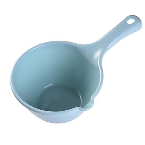 Plastic Water Ladle Bath Scoop Large Capacity MultiPurpose Use for Bath Kitchen Blue