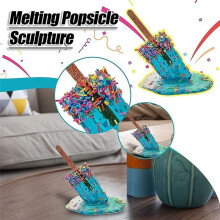 1PièCes DéCoration de , Ornements de Fondants Statues de CrèMe GlacéE ÉTé Cool DéCoration de la Maison-A