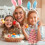 Easter Bunny Tree Decorations,Light  Easter Bunny Tree with Colorful Lamp Beads, Operated Artificial A 6